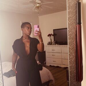 Stylish Black Jumpsuit